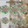 Pink Bell Flowers Ruffled Petals Stained Glass Tiffany Style Green Foliage Mosaic Stained Glass Suncatcher - 4