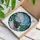 Steam Locomotive Train Stained Glass - Snowy Railway Evergreen Forest Tiffany Art Decor Stained Glass Suncatcher - 3
