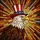 American Bald Eagle Uncle Sam Hat Patriotic Independence Day Gift for Veterans Stained Glass Suncatcher - 5