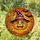 Cartoon Jack-o'-Lantern Witch Hat Bats Spiderweb Stained Glass Autumn Sky Halloween Decor Stained Glass Suncatcher - 2