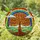 Tree of Life Rainbow Stained Glass Tiffany Art - Colorful Mosaic Home Decor Stained Glass Suncatcher - 2