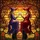 Witches Toasting Wine, Black Cats, Roses, Sunset & Autumn Leaves Tiffany Glass Artwork Stained Glass Suncatcher - 5