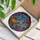 Iridescent Hummingbirds Tiffany Stained Glass Floral Mosaic Art - Colorful Intricate Design Stained Glass Suncatcher - 3