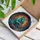 Cat Scientist Microscope Stained Glass Art - Nebula Celestial Purple Book Science Theme Stained Glass Suncatcher - 3