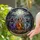 Three Dancing Witches Full Moon Forest - Girls Will Be Girls Celebration Stained Glass Stained Glass Suncatcher - 1