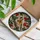 European Goldfinch Bird Stained Glass Art Mossy Branch Red Berries Window Home Decor Stained Glass Suncatcher - 3