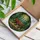 Majestic Brown Bear Forest Stained Glass - Tiffany Style Nature Wildlife Art Stained Glass Suncatcher - 3