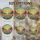 Tiffany Glass Sunset Wildflowers Hills Horizon Sky Landscape Edge-to-Edge Intricate Mosaic Stained Glass Suncatcher - 4