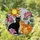 Stained Glass Black Cat Tabby Sun Flowers Mosaic - Cat Lover Home Decor Gift Stained Glass Suncatcher - 2