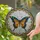 Stained Glass Butterfly Tiffany Style Mosaic - Intricate Segmented Jewel Tone Decor Gift Stained Glass Suncatcher - 1