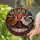 Two Roosters Christmas Lights Mosaic Tiffany Style Stained Glass Holiday Decor Stained Glass Suncatcher - 1