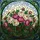 Tiffany Style Stained Glass Peony Bouquet - Peony Buds Floral Mosaic Jewel Tones Stained Glass Suncatcher - 5