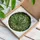 Detailed Cannabis Leaf Stained Glass Art - Tiffany Style Mosaic Green Vine Home Decor Stained Glass Suncatcher - 3