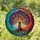 Tree of Life Stained Glass - Glowing Intricate Mosaic Jewel Tone Art Window Decor Gift Stained Glass Suncatcher - 2