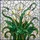 White Calla Lilies Tiffany Stained Glass Mosaic - Vibrant Floral Home Decor Gift Stained Glass Suncatcher - 5