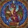 Vibrant Dragon Reading Books Tiffany Glass - Magical Energy Celestial Stained Art Decor Stained Glass Suncatcher - 5