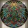 Christmas Tree Stained Glass Mosaic Sunburst Star - Tiffany Style Holiday Decor Gift Stained Glass Suncatcher - 5