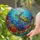 Majestic Sea Turtle Coral Reef Stained Glass - Underwater Ocean Mosaic Tiffany Jewel Tone Art Stained Glass Suncatcher - 1