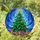 Stained Glass Christmas Tree Ornaments Gift Boxes - Winter Night Sky Jewel Tone Decor Stained Glass Suncatcher - 2