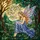 Ethereal Fairy Woman Butterfly Wings Stained Glass Mosaic Forest Tiffany Art Jewel Tones Stained Glass Suncatcher - 5