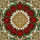 Christian Cross Poinsettia Wreath Stained Glass Mosaic - Jewel Tone Christmas Religious Decor Stained Glass Suncatcher - 5