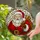 Cheerful Santa Claus Stained Glass Tiffany Art - Christmas Holiday Window Decoration Gift for Her Stained Glass Suncatcher - 1
