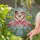 Flamingo Couple Heart Stained Glass - Top Hat & Floral Headpiece Aquatic Jewel Tones Stained Glass Suncatcher - 1