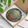 Easter Basket Eggs Vibrant Spring Flowers Blooming Garden Mosaic - Spring Holiday Decor Stained Glass Suncatcher - 3