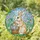 Chubby Rabbit Easter Eggs Spring Garden Mosaic Tiffany Glass Art Easter Holiday Decor Stained Glass Suncatcher - 2