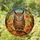 Great Horned Owl Stained Glass Mosaic Autumn Leaves Tree Branch Window Panel Art Stained Glass Suncatcher - 2