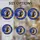 Black Tan Dachshund Dog Golden Crescent Moon Celestial Stars Tiffany Stained Glass Stained Glass Suncatcher - 4