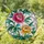 Pink Peach Peony Flowers Stained Glass Mosaic Art - Tiffany Jewel Tone Window Decor Stained Glass Suncatcher - 2