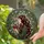 Tiffany Style Woman Pomegranate Stained Glass Floral Garden - Intricate Jewel Tone Art Stained Glass Suncatcher - 1