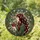 Tiffany Style Woman Pomegranate Stained Glass Floral Garden - Intricate Jewel Tone Art Stained Glass Suncatcher - 2
