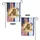 American Israeli Flag Star of David Lion Lamb Dove - USA 250th Anniversary 1776-2026 Heritage Garden Flag - 4
