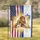 American Israeli Flag Star of David Lion Lamb Dove - USA 250th Anniversary 1776-2026 Heritage Garden Flag - 1