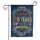 Distressed Americana 250 Years Freedom 1776-2026 - USA Anniversary Scrollwork Garden Flag - 3