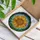 Radiant Sunflower Stained Glass Mosaic with Textured Petals, Sky & Foliage Background Stained Glass Suncatcher - 3