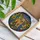 Golden Labrador Retriever Stained Glass Wildflower Meadow Art - Tiffany Jewel Tones Stained Glass Suncatcher - 3