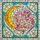 Pink Serpent Golden Moon Stars Stained Glass Art - Tiffany Style Jewel Tone Mosaic Stained Glass Suncatcher - 5