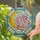 Pink Serpent Golden Moon Stars Stained Glass Art - Tiffany Style Jewel Tone Mosaic Stained Glass Suncatcher - 2