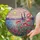 Stained Glass Poppies Lavender Wildflowers Landscape - Tiffany Style Sunrise Sunset Art Stained Glass Suncatcher - 2