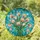 Blooming Tulips Tiffany Stained Glass Art Jewel Tones Teal Aqua Mosaic Decor Stained Glass Suncatcher - 1