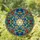 Radiant Star of David Tiffany Stained Glass Intricate Geometric Mosaic Jewel Tone Artwork Stained Glass Suncatcher - 1