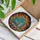 Stained Glass Greenhouse Mosaic Potted Plants Autumn Foliage Tiffany Jewel Tones Garden Decor Stained Glass Suncatcher - 3
