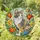 Calico Cat Tiffany Glass Floral Mosaic Garden Art - Luminous Jewel Tone Design Stained Glass Suncatcher - 1