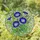 Morning Glory Flowers Tiffany Style Stained Glass - Intricate Mosaic Art with Vines & Buds Stained Glass Suncatcher - 1