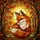 Peaceful Fox Golden Sun Autumn Leaves Forest Canopy Mosaic Stained Glass Tiffany Style Stained Glass Suncatcher - 5