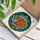Sleeping Fox Books Stained Glass Tiffany Window Decor - Jewel Tone Leaf Mosaic Art Stained Glass Suncatcher - 3