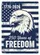 Bald Eagle American Flag 1776-2026 - USA 250 Years of Freedom Anniversary Art Garden Flag - 6